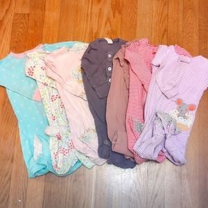 12-18mo long sleeve pajama bundle